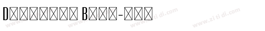 Designer Bold字体转换